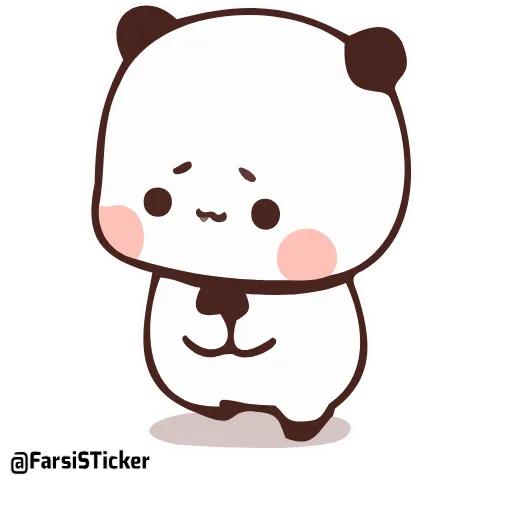 😟 Стикер «Bubu and Dudu 18» для Telegram