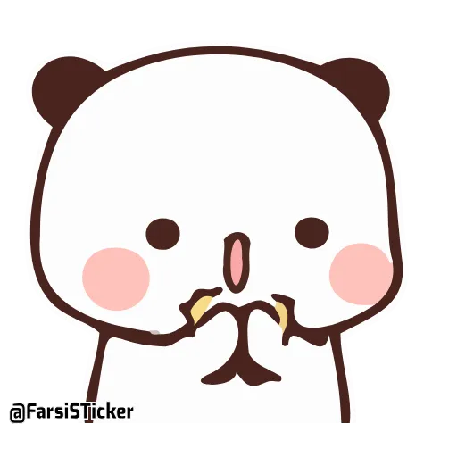 👏 Стикер «Bubu and Dudu 18» для Telegram