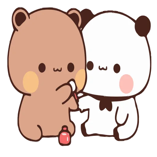 💅 Стикер «Bubu and Dudu 18» для Telegram