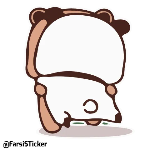 😆 Стикер «Bubu and Dudu 18» для Telegram