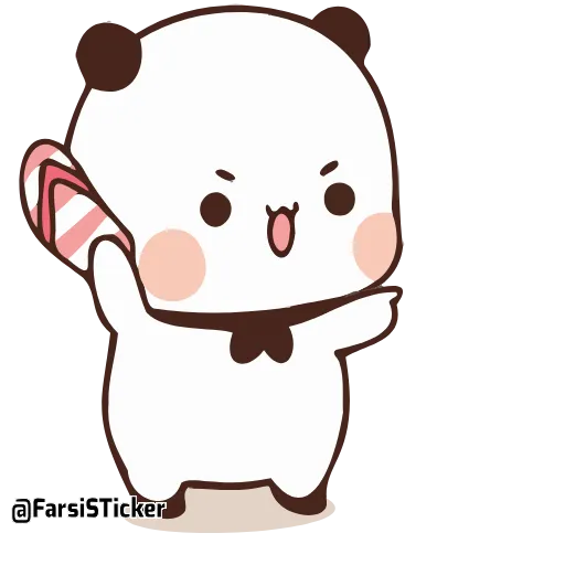 🩴 Стикер «Bubu and Dudu 18» для Telegram