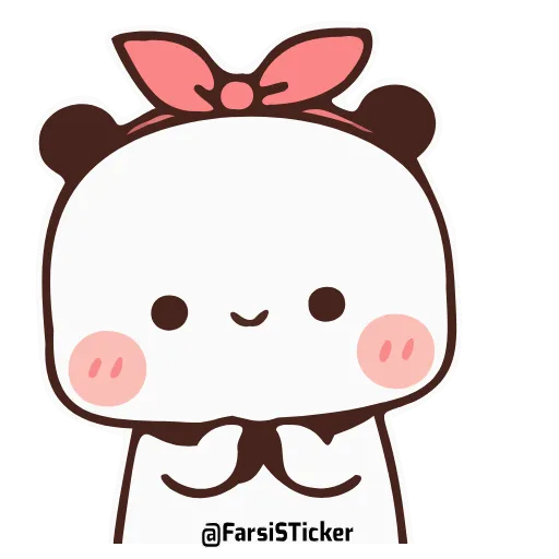 ☺️ Стикер «Bubu and Dudu 18» для Telegram