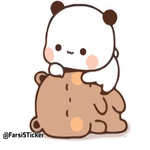 ☺️ Стикер «Bubu and Dudu 18» для Telegram