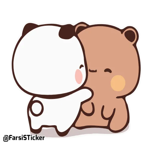 💋 Стикер «Bubu and Dudu 18» для Telegram