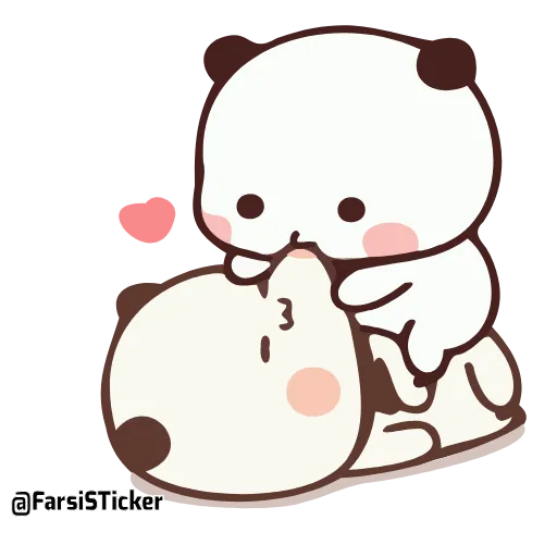 💋 Стикер «Bubu and Dudu 18» для Telegram