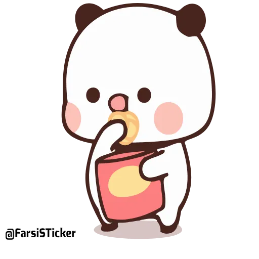 🍟 Стикер «Bubu and Dudu 18» для Telegram