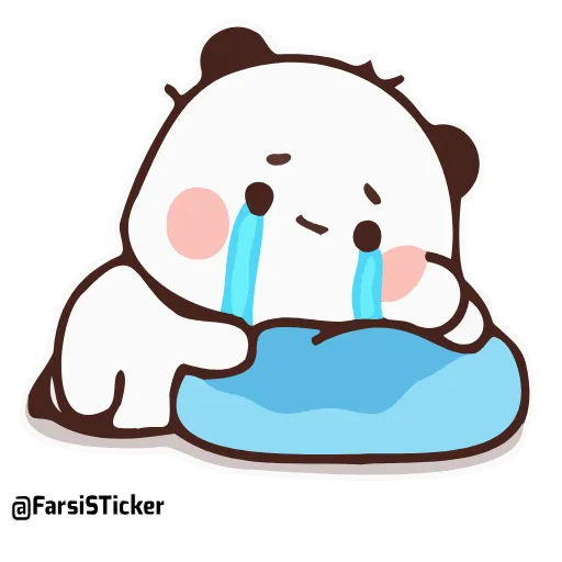 😢 Стикер «Bubu and Dudu 18» для Telegram