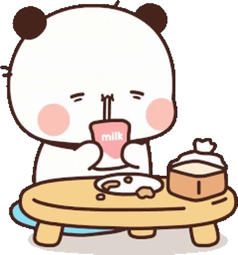 🧃 Стикер «Bubu and Dudu 19» для Telegram