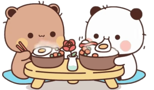 🍳 Стикер «Bubu and Dudu 19» для Telegram