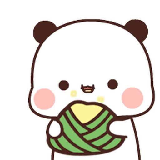 🍙 Стикер «Bubu and Dudu 19» для Telegram