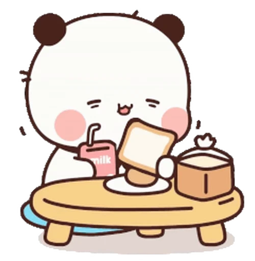 🧃 Стикер «Bubu and Dudu 19» для Telegram