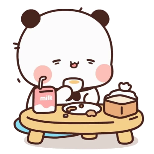 🧃 Стикер «Bubu and Dudu 19» для Telegram