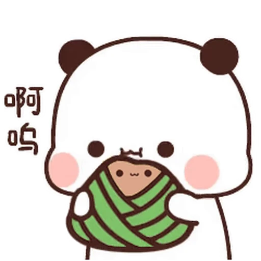 🍙 Стикер «Bubu and Dudu 19» для Telegram