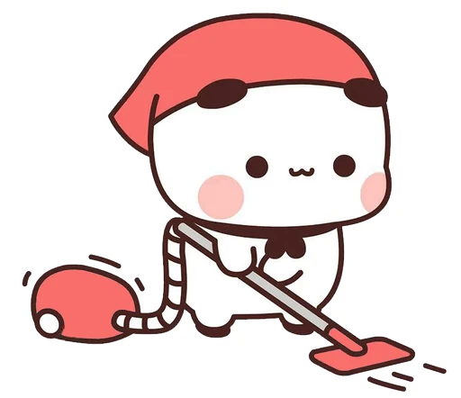 🧹 Стикер «Bubu and Dudu 19» для Telegram