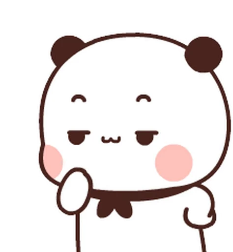 😒 Стикер «Bubu and Dudu 1» для Telegram