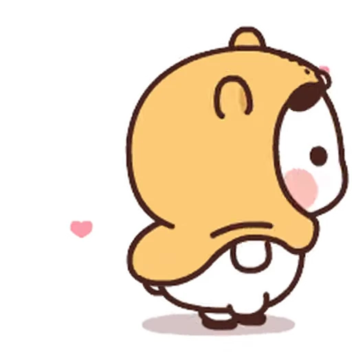 ❤️ Стикер «Bubu and Dudu 1» для Telegram