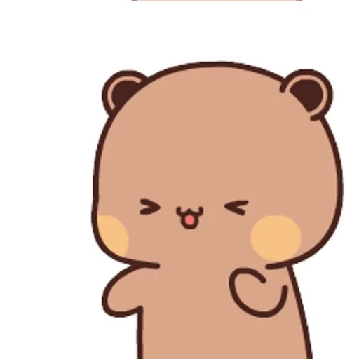 😍 Стикер «Bubu and Dudu 1» для Telegram