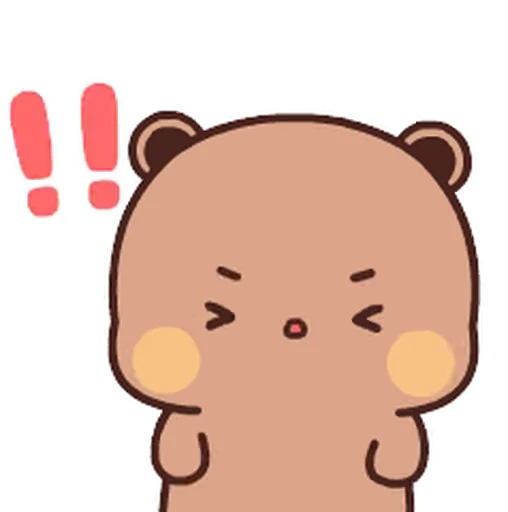 ‼️ Стикер «Bubu and Dudu 1» для Telegram