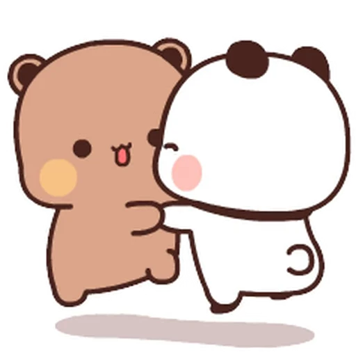 😆 Стикер «Bubu and Dudu 1» для Telegram