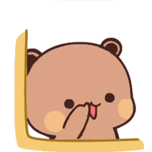 😊 Стикер «Bubu and Dudu 1» для Telegram
