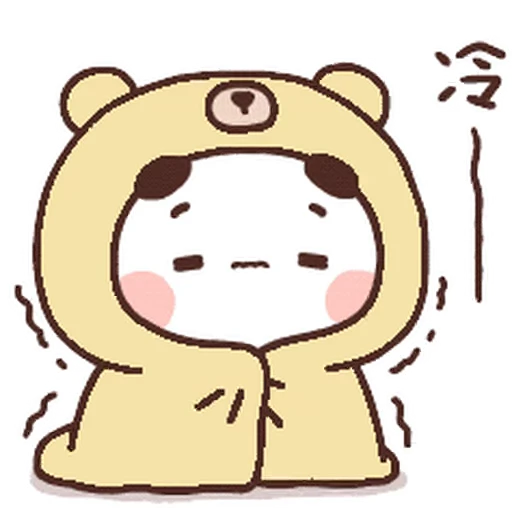 🥶 Стикер «Bubu and Dudu 1» для Telegram
