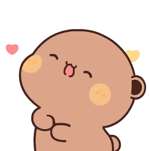 ❤️ Стикер «Bubu and Dudu 1» для Telegram