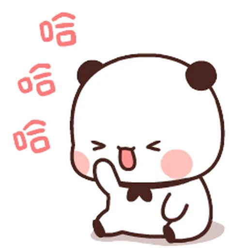 😆 Стикер «Bubu and Dudu 1» для Telegram