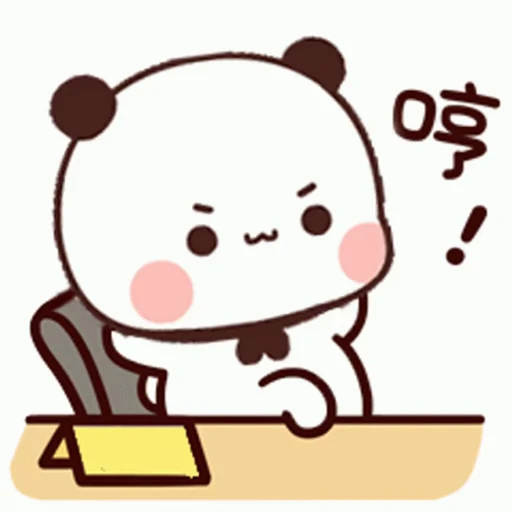 ❗️ Стикер «Bubu and Dudu 21» для Telegram