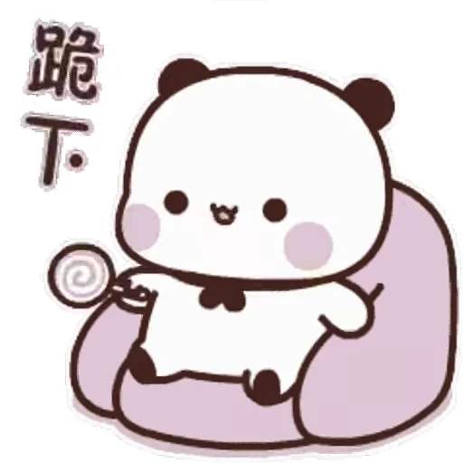 🍭 Стикер «Bubu and Dudu 21» для Telegram
