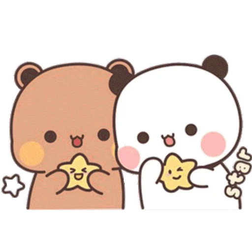 😌 Стикер «Bubu and Dudu 21» для Telegram