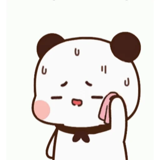 😓 Стикер «Bubu and Dudu 21» для Telegram