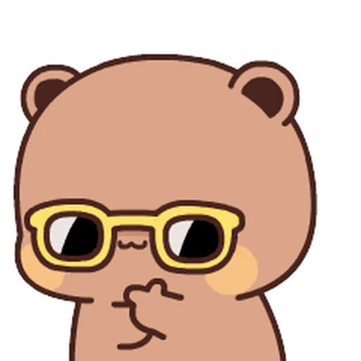 😎 Стикер «Bubu and Dudu 21» для Telegram