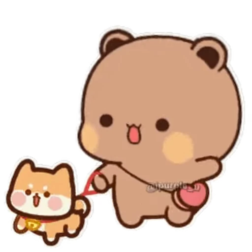 🚶 Стикер «Bubu and Dudu 22» для Telegram