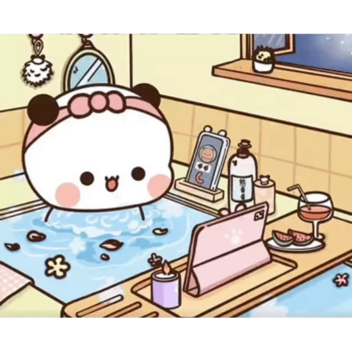 🛁 Стикер «Bubu and Dudu 22» для Telegram