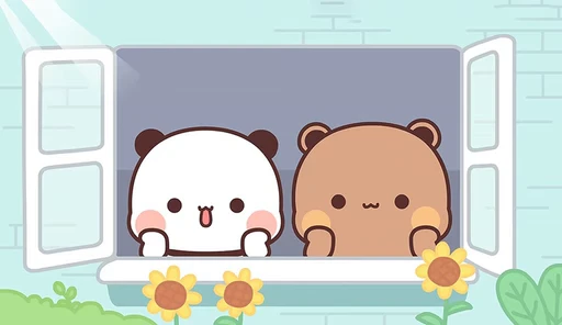 ☺️ Стикер «Bubu and Dudu 22» для Telegram
