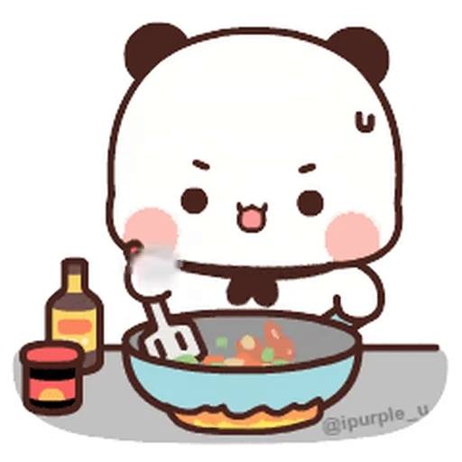 😶‍🌫️ Стикер «Bubu and Dudu 22» для Telegram