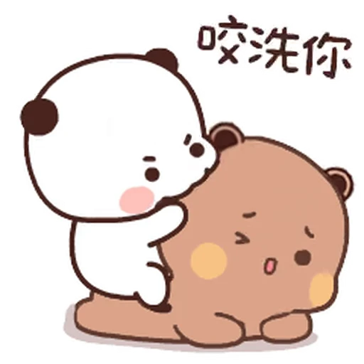 😛 Стикер «Bubu and Dudu 22» для Telegram