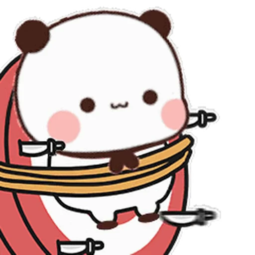 😣 Стикер «Bubu and Dudu 22» для Telegram