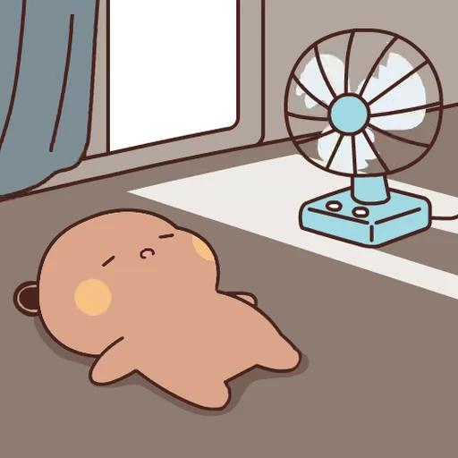 😮‍💨 Стикер «Bubu and Dudu 22» для Telegram