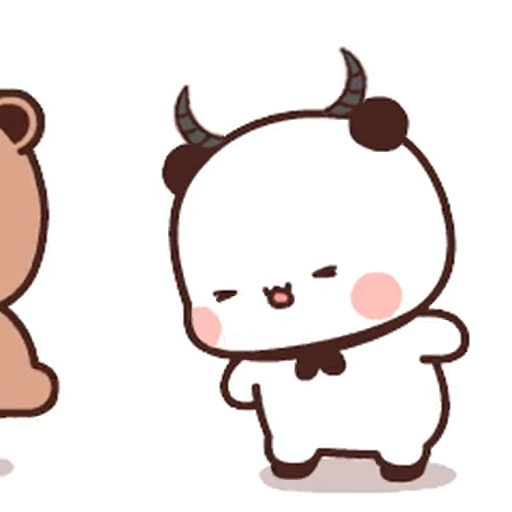 😈 Стикер «Bubu and Dudu 22» для Telegram