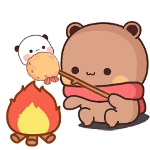 😠 Стикер «Bubu and Dudu 23» для Telegram