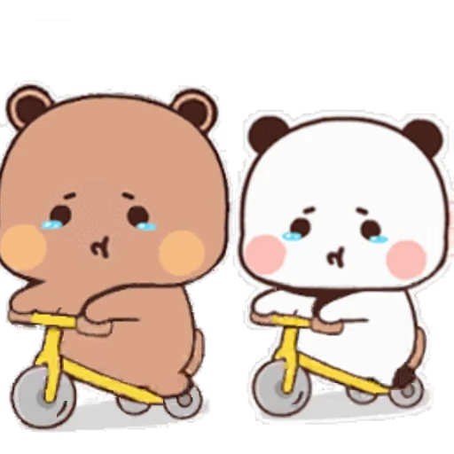 😢 Стикер «Bubu and Dudu 23» для Telegram