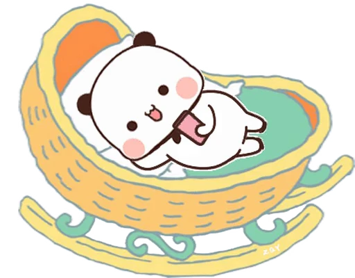 🥱 Стикер «Bubu and Dudu 23» для Telegram
