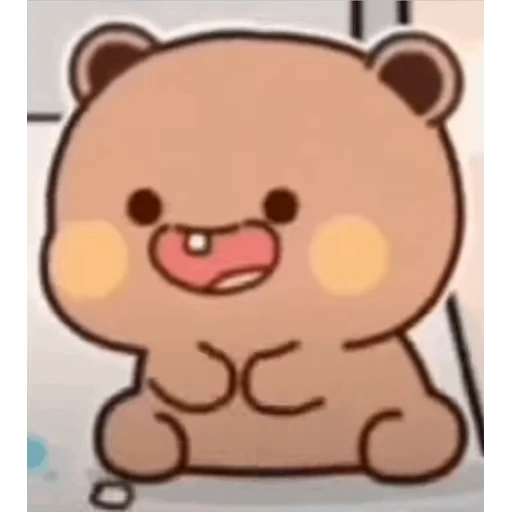 😆 Стикер «Bubu and Dudu 23» для Telegram