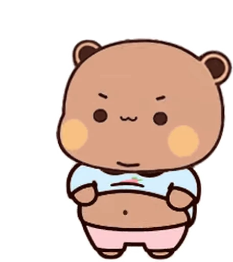 😊 Стикер «Bubu and Dudu 23» для Telegram
