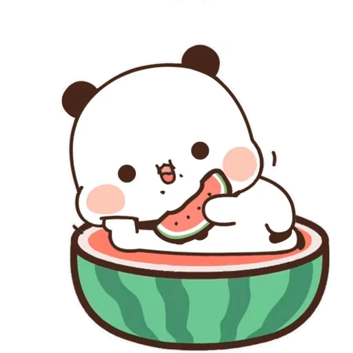🍉 Стикер «Bubu and Dudu 23» для Telegram