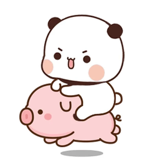 🐷 Стикер «Bubu and Dudu 23» для Telegram