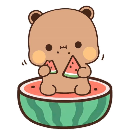 🍉 Стикер «Bubu and Dudu 23» для Telegram