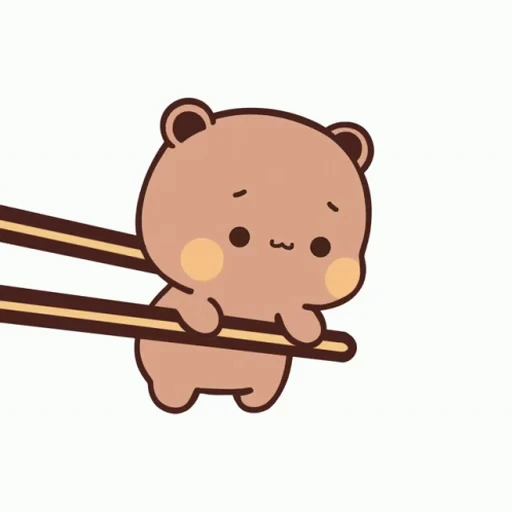 😣 Стикер «Bubu and Dudu 23» для Telegram