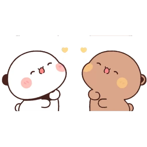 🥰 Стикер «Bubu and Dudu 23» для Telegram